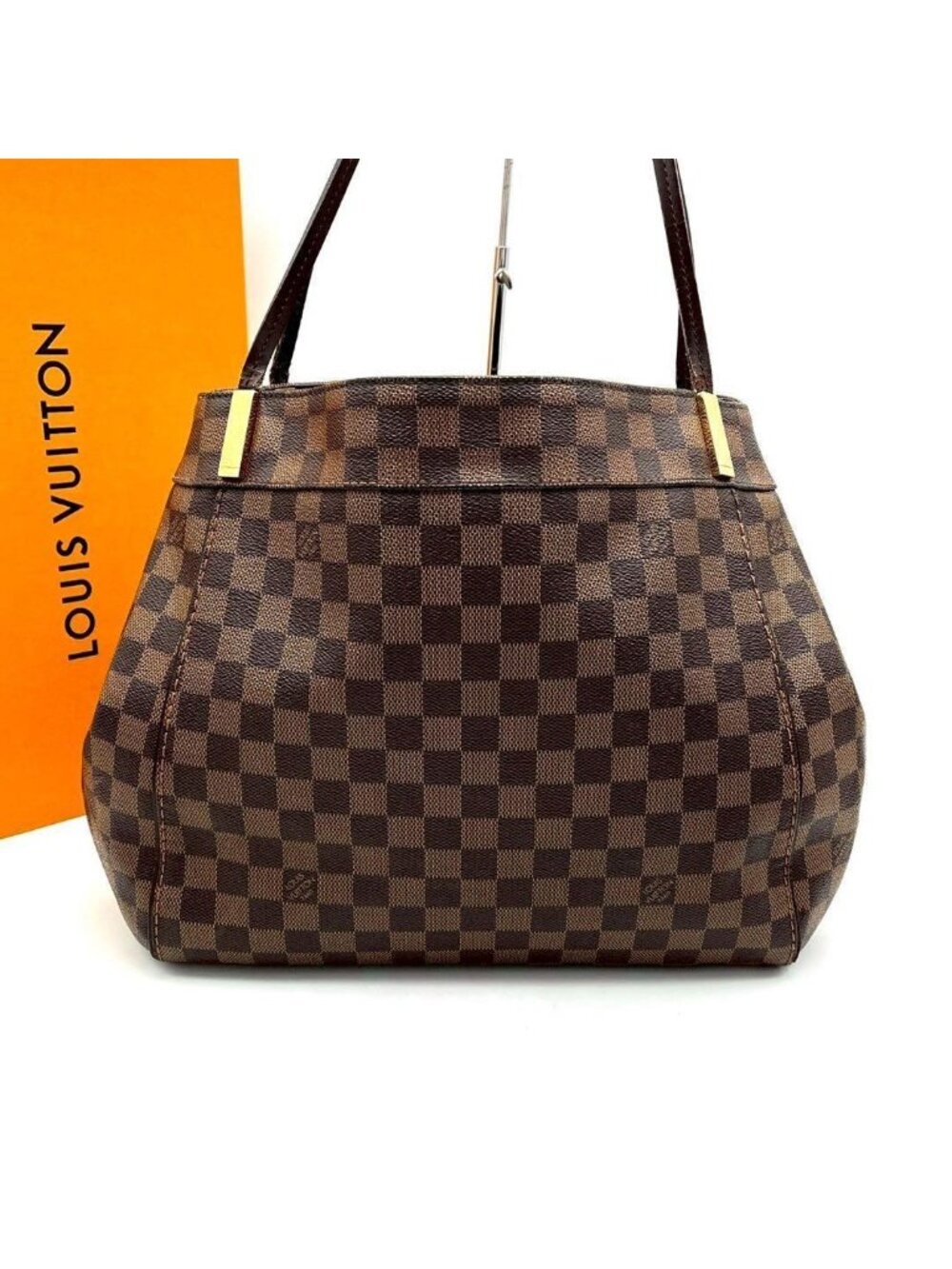 ★SOLD★ Louis Vuitton Damier Ebene Marribbon GM Tote - Picture 10 of 10